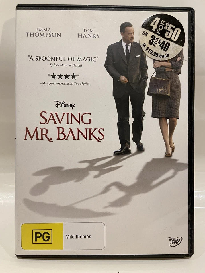Saving Mr. Banks (DVD, 2013) Region 4 - FREE POSTAGE - image 1 of 1
