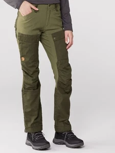 FJÄLLRÄVEN KEB HOSE CURVED HOSE DEEP FOREST GREEN DAMEN GR. 35-36 NEU - Bild 1 von 3