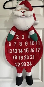 Calendario de Adviento de Bolsillo Barba de Papá Noel Casa de Lloyd Colgante Peluche Navidad Años 90 - Imagen 1 de 8