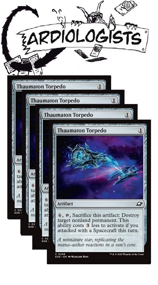 Thaumaton Torpedo x4 | Magic the Gathering MTG | Edge of Eternity | NM - Image 1 of 1