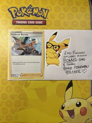 Professor Burnet SWSH167 SWSH: Sword & Shield Promo Cards Regular - Image 1 of 4