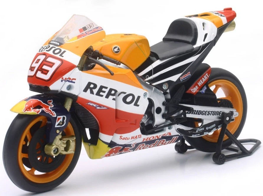 NEWRAY - Moto HONDA RC213V  REPSOL TEAM n°93 du pilote Marc Marquez - 1/12 - ... - Photo 1/1