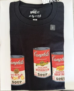 Uniqlo SPRZ NY x Andy Warhol T-Shirt Campbell Soup Logo Gr. Small - Bild 1 von 7
