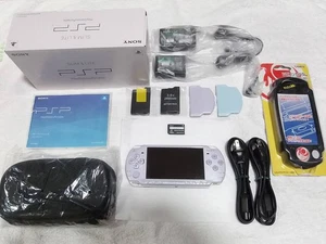 Sony PSP2000 Lila Konsole Near Mint 13-teiliges Set Battery Case FW3.60 - Bild 1 von 10