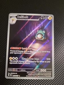 Bellibolt - 201/197 - Pokemon Obsidian Flames Illustration Rare Card NM - Foto 1 di 2