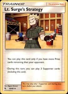 Pokemon - Lt. Surge's Strategy #60/68 - Hidden Fates Uncommon - Picture 1 of 2