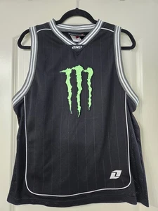 Monster Energy Drink One Industries Motocross Basketball Jersey Shirt Men Medium - Picture 1 of 3