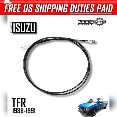 Cable de liberación del capó 1 pieza para Isuzu TFR TF Holden Rodeo Vauxhall 1989-1999 Foto 1 de 4