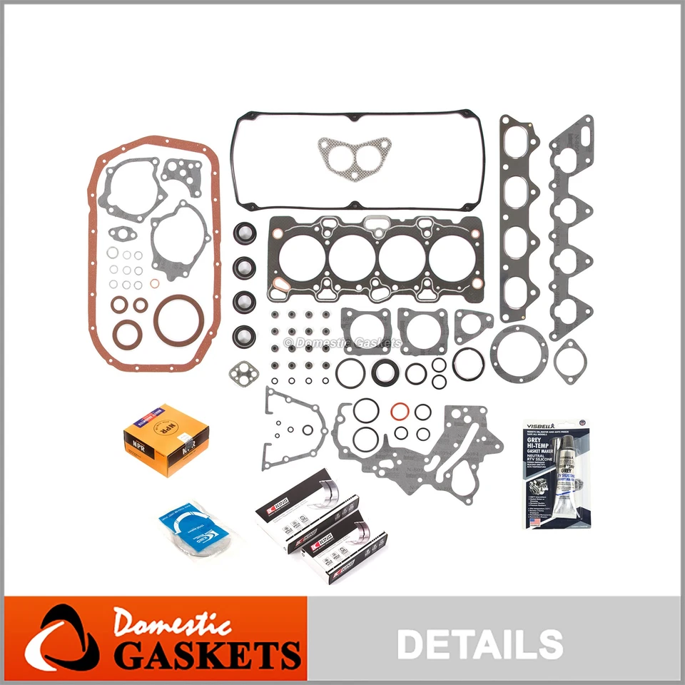 Kit de reanillo de motor para 93-97 Eagle Mitsubishi Plymouth 2.4 SOHC 4G64 Foto 1 de 4