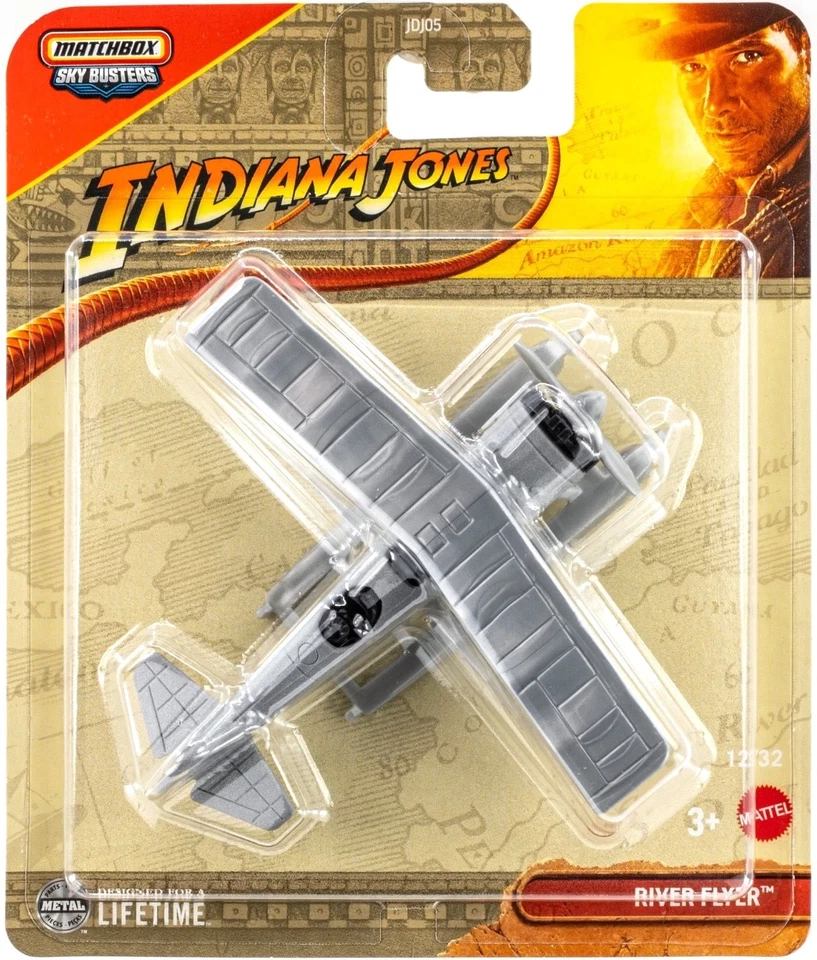 Matchbox Indiana Jones Sky Busters River Flyer vehículo diecast [2025] Foto 1 de 1