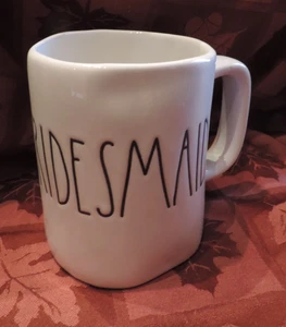 NEW OLD STOCK RAE DUNN BRIDESMAID COFFEE CUP MUG ALL WHITE VARIANT NICE - Picture 1 of 1