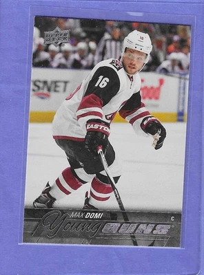 2015-16Upper Deck Max Domi Young Guns Toronto Maple Leafs #204 Gem Mint - Image 1 of 2