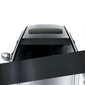150*20cm Car Sunshade Stickers PVC Cars Decorative Stickers New 3D Vinyl Film - Picture 1 of 9