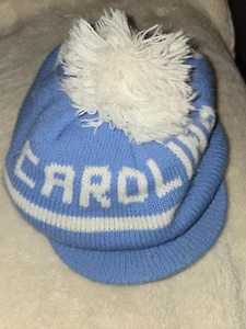 North Carolina Tar Heels NCAA Alternate Logo Winter Knit Hat Beanie - Light Blue - Picture 1 of 3