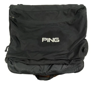Bolsa de ropa Ping abrigo negro colgante golf equipaje de viaje viaje viaje con almacenamiento de zapatos Foto 1 de 4