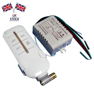 4 Way Light Lamp Digital Wireless Remote Controller Switch ON/OFF 110-240V New A - Picture 1 of 4