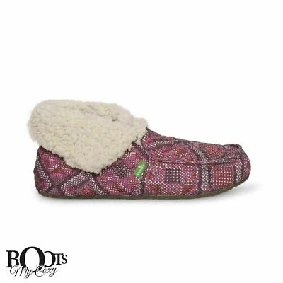 Zapatos Sanuk Slumbrr punto de cruz rosa intenso Foto 1 de 4