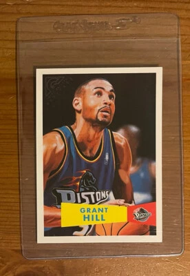 1999-00 Topps Gallery Grant Hill Heritage #TGH6 Detroit Pistons HOF All-Star - Image 1 of 2