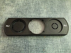 Zeiss Phasenkontrast invertiertes Mikroskop Schieberegler 48 mm x 10 mm ca. Ph1 Ph2 schön - Bild 1 von 7