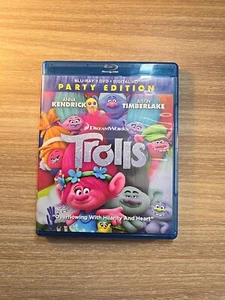 Trolls: Party Edition (Blu-ray + DVD & Bonus Disc, 3 Disc) Combined Shipping! - Picture 1 of 5