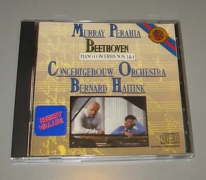 Beethoven PIano Concertos Nos. 3&4 Perahia Haitink Concertgebouw Orchestra CD - Imagen 1 de 4