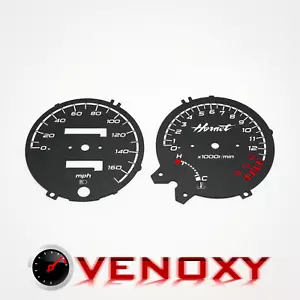 Cuadro de instrumentos Honda CB 600 Hornet 1998-02 MPH mercado de accesorios caras de calibre negro - Imagen 1 de 1