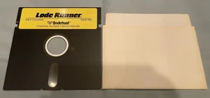 LODE RUNNER - Atari 400/800/C64/128 Computer Broderbund Video Game Disk TESTED! - Picture 1 of 1