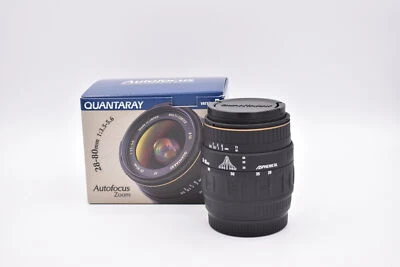 Quantaray 28-80mm f/3.5-5.6 MC Aspherical Zoom Lens for Minolta AF Mount - Image 1 of 4