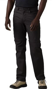 Prana Double Peak Convertible Pant Ripstop Cargo Charcoal 34x32 Tapered Relaxed - Bild 1 von 12