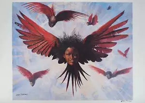 Jean MARAIS : La lumière des anges, Lithographie signée - Imagen 1 de 6