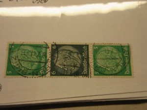 GERMANY Zusammendrucke Michel S188 USED Lot10* Cat €15 - Picture 1 of 1