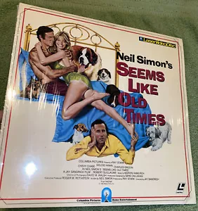Neil Simon's SEEMS LIKE OLD TIMES, Laserdisc Chevy Chase, Goldie Hawn , Columbia - Picture 1 of 7
