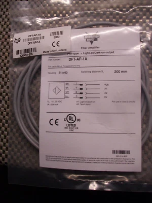 AUTOMATION DIRECT DFT-AP-1A / DFTAP1A AutomationDirect fiber amplifier - Image 1 of 4