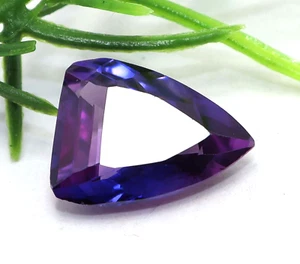 Viola Blu Tanzanite 5.85 CT Naturale Taglio Fantasia Certificato Loose Gemma - Picture 1 of 7