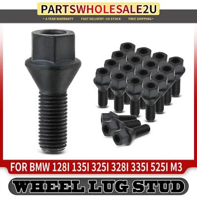 20x M12-1.50 Wheel Lug Stud for BMW 120i 135is 323ti 325Ci 335i xDrive M3 X1 Z8	 - Image 1 of 4