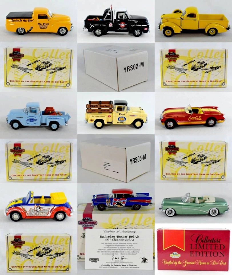 MATCHBOX COLLECTIBLES DIECAST MODEL TRUCKS CARS 1:43 SCALE - LIST TO CHOOSE FROM - Image 1 of 1