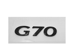Trunk Lid Glossy Black G70 emblem fit Genesis G70 2022 2023 2024 2025 - Picture 1 of 1