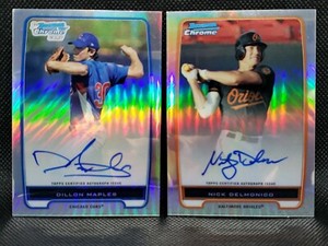 2012 Bowman Chrome Prospect Auto Cards - You Pick!