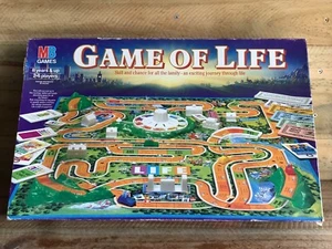JUEGO DE MESA MILTON BRADLEY DE LA VIDA - JUEGO DE MESA VINTAGE - Imagen 1 de 17