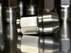 Titanium Lug Wheel Nut 14x1.5 HEX19 60deg seat 24pcs set - Picture 1 of 11