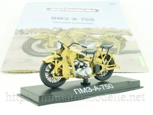 1:24 PMZ A 750 Motorrad Militär Russische Modimio #34 Soviet Motorcycle Military - Bild 1 von 3