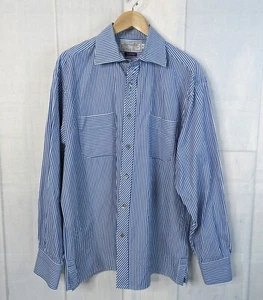 Alexander Julian Private Reserve Long Sleeve Shirt Men's Size XL Italian Cotton - Picture 1 of 6