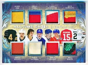 2017-18 ITG Used All Time GR8S Memorabilia Silver Patch #AT8P-08 (1/2) - Orr