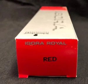 NEW-OPENED!! SCHWARZKOPF IGORA ROYAL COLORISTS PERMANENT COLOR CREME TUBE 2.1 OZ - Picture 1 of 2