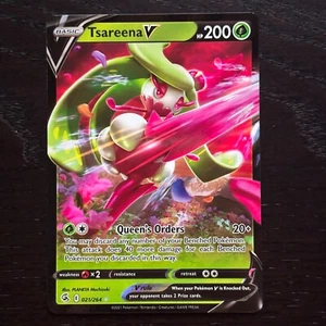 Tsareena V 021/264 Pokemon Fusion Strike Sword & Shield Ultra Rare Holo NM - Picture 1 of 2