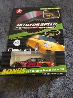 NUEVO juego de CD Action Texaco Need For Speed Porsche con coche Ricky Rudd #28 SELLADO Foto 1 de 2