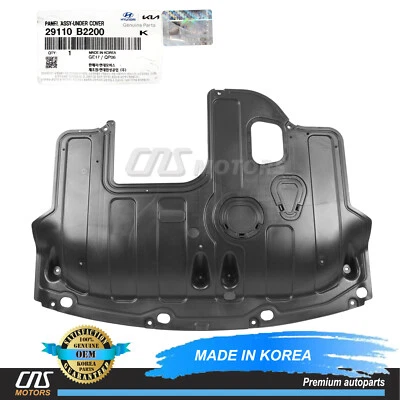 ⭐GENUINE⭐ Engine Under Cover Panel for 2014-2019 Kia Soul 29110B2200 Foto 1 de 4