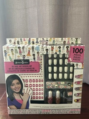 Juego de diseño de arte en uñas Fashion Angels 3D - Kit de uñas de 100 piezas para niños/adolescentes/adolescentes - NUEVO Foto 1 de 4