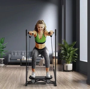 SHARPBODY Shapeboard mit beweglichen Handläufen, Unterlegmatte und Zugbändern - Bild 1 von 9
