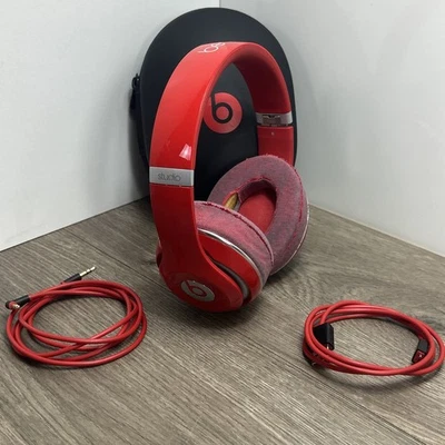 Auriculares inalámbricos de diadema Beats Dr. Dre Studio 3 rojos BLUETOOTH NO SE CONECTA Foto 1 de 4